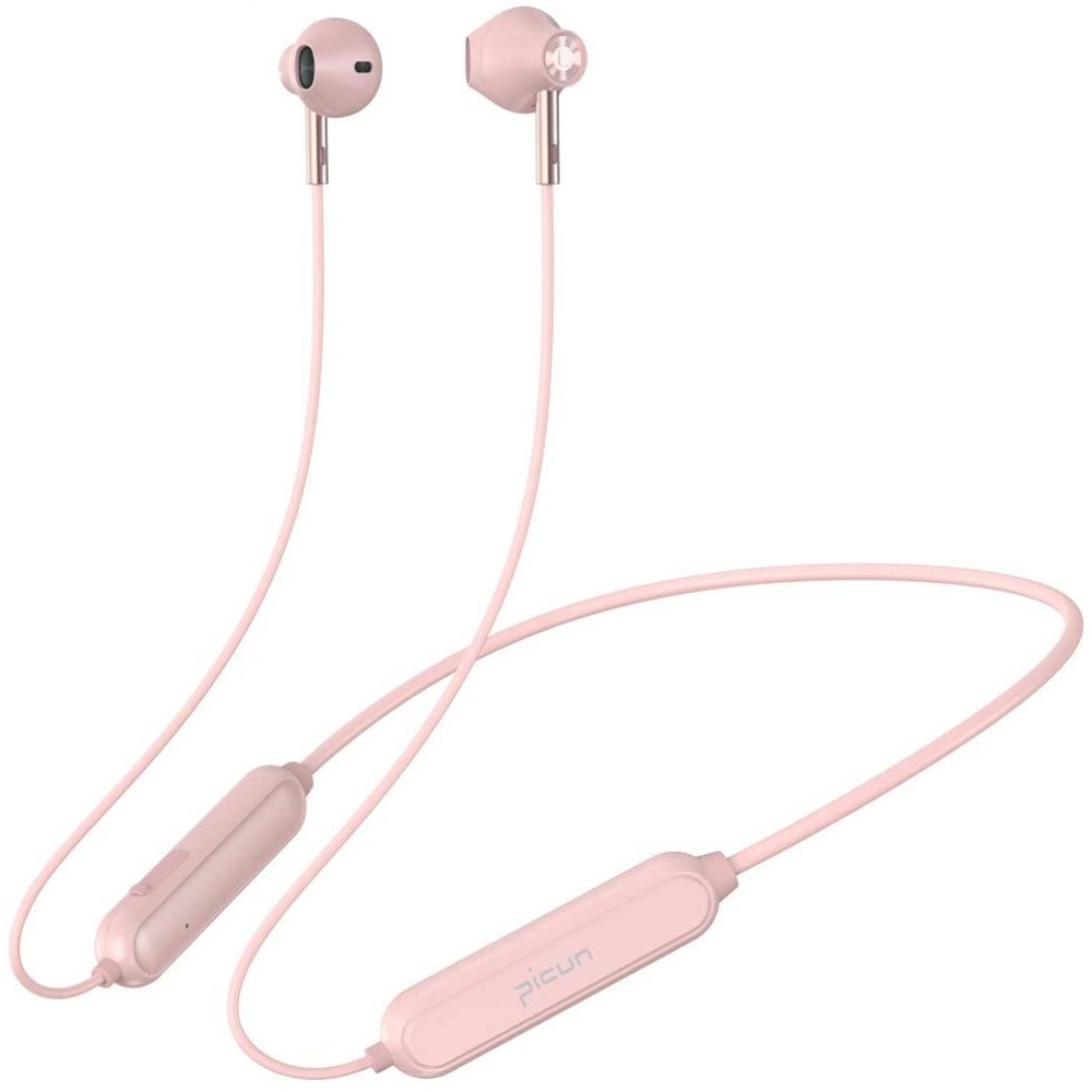 Magnetic Bass Lightweight Neckband Fitness Gym Sports Bluetooth Wireless Earphon