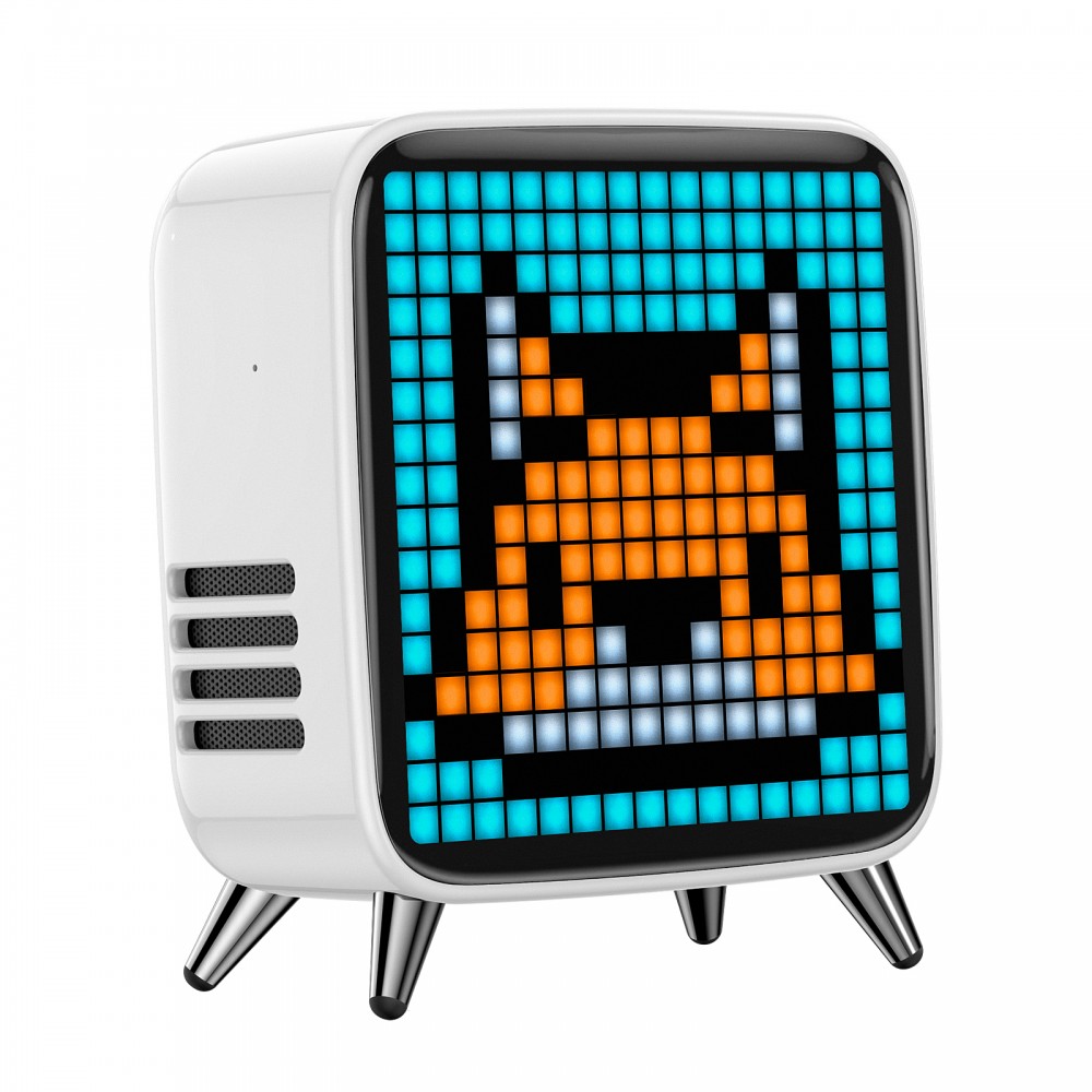 Pixel Tivoo-Max Wireless Bluetooth Speaker Box Audio Art Led Stereo Alarm Clock