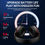 Thumbnail: Over-ear Bluetooth Stereo Gaming Wireless Foldable Headphone Headsets With Mic