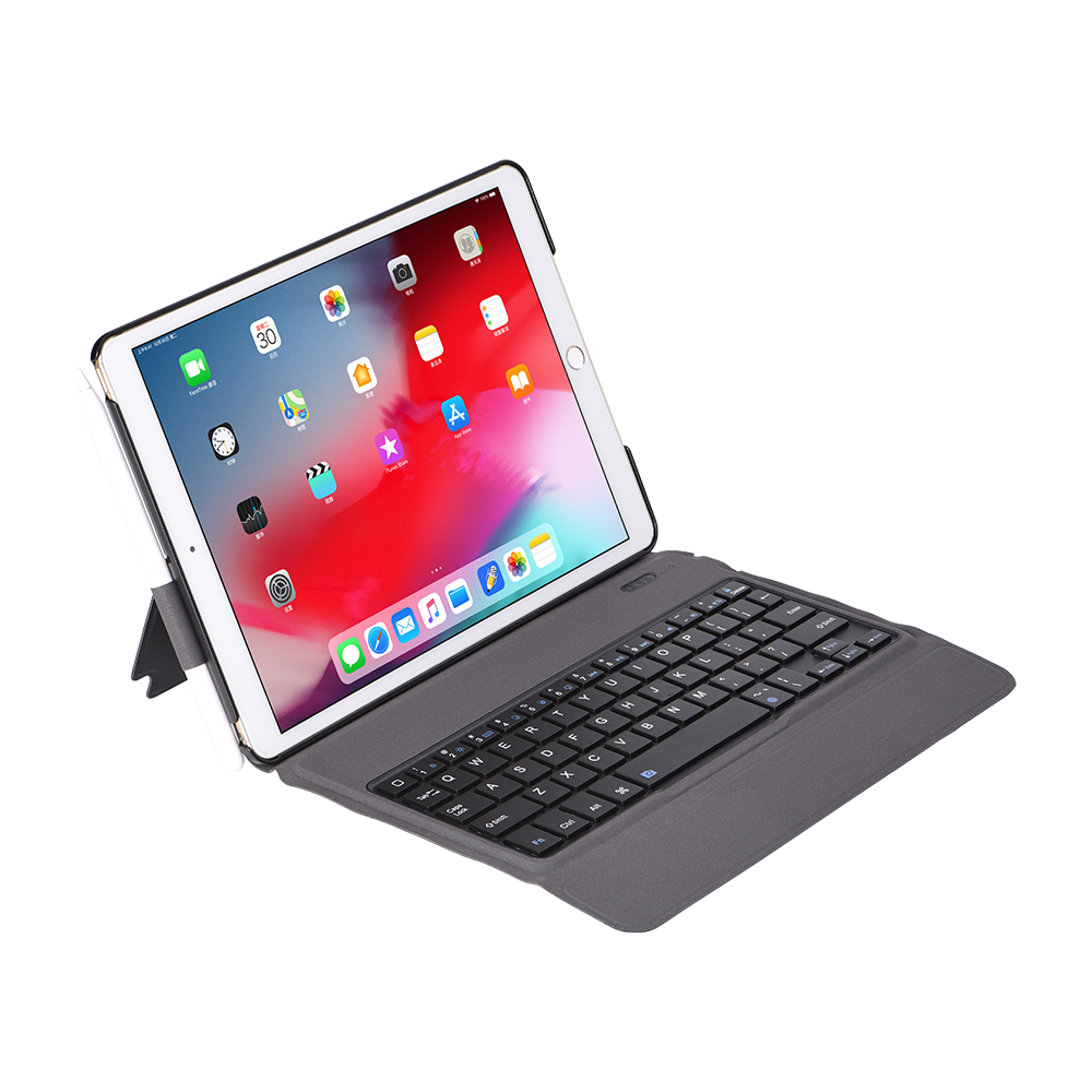 Ultra-thin iPad 10.2 7th Gen 2019 Pro 10.5/ Air 3 Bluetooth Keyboard with Stand