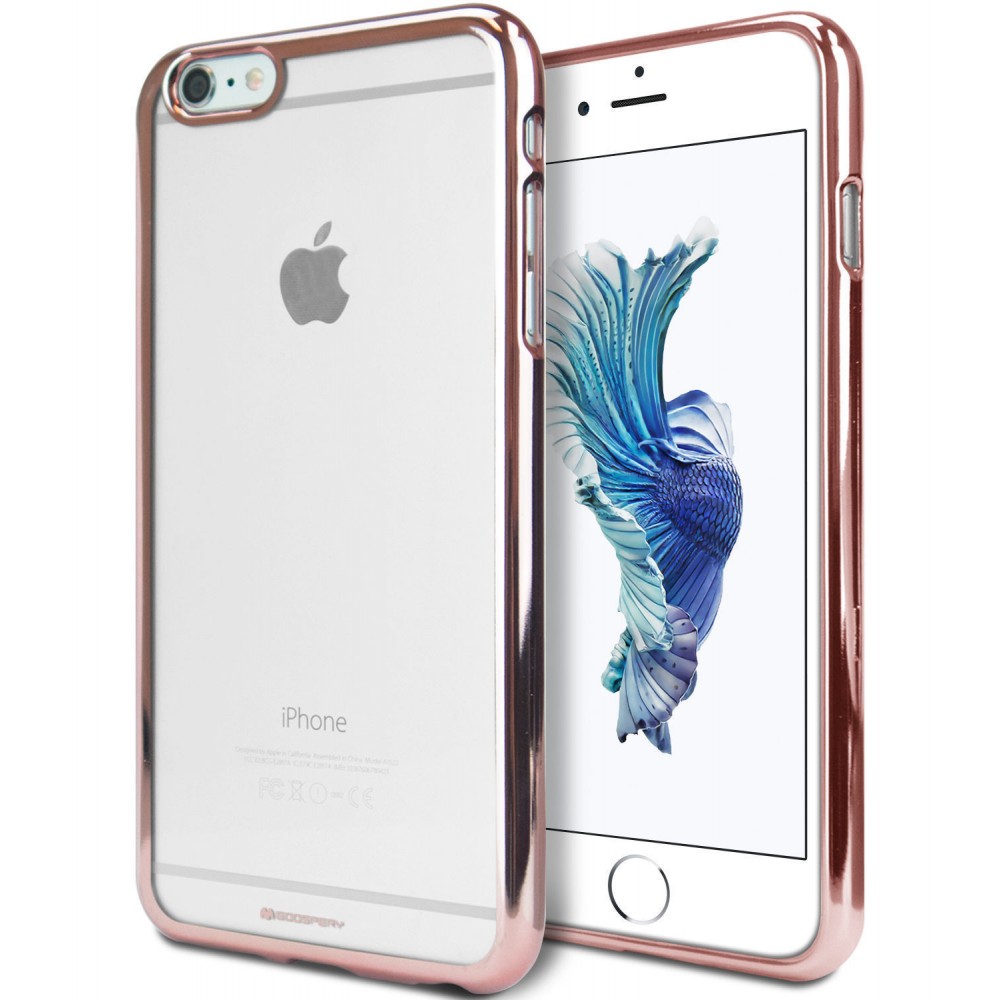 iPhone SE / 5 /5S GOOSPERY Ring 2 Jelly Metallic Clear back Cover case