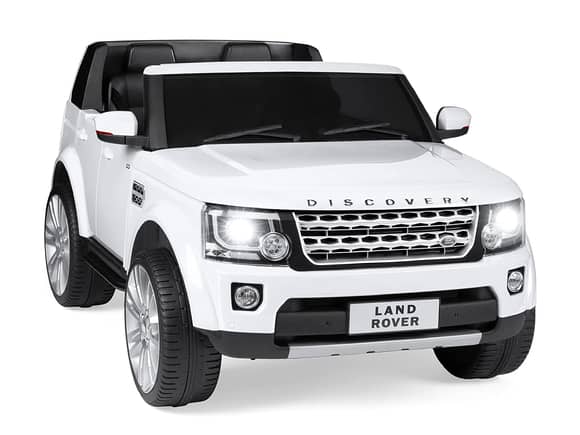 Ride On Land Rover 2 Seater 12V White