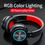 Thumbnail: Bass Bluetooth 5.0 Headset Wireless Stereo Foldable Headphones Earphones