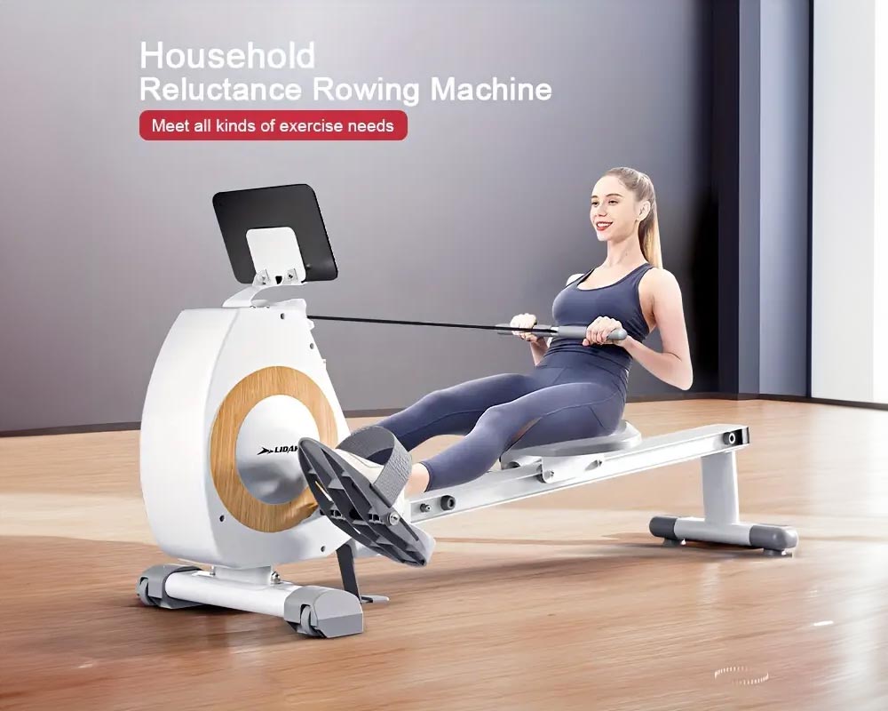 Flywheel Mechanical Rowing Machine Fitness Machine