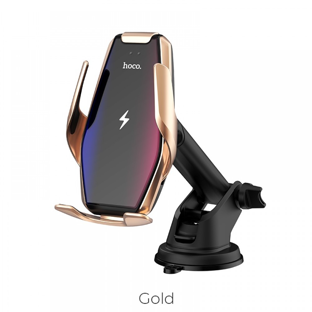 Auto Induction Qi Wireless Charging Car Dashboard Windshield Air Outlet Holder--