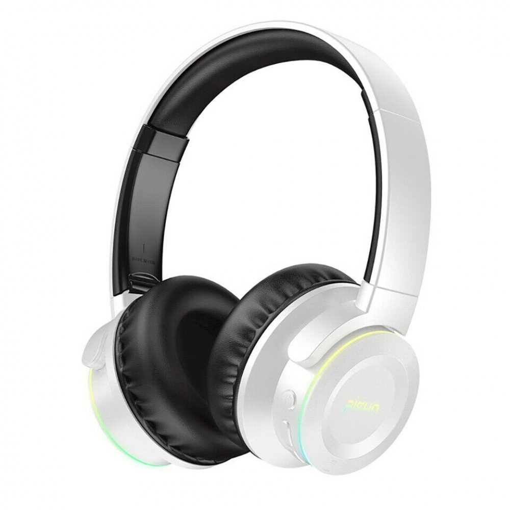 Bluetooth 5.0 Foldable Breathing Light Touch Bass Stereo Mic Wireless Headphones