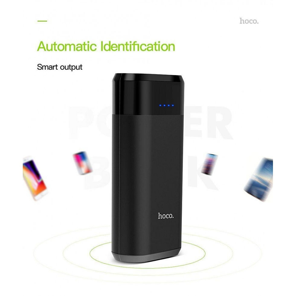 Thumbnail: Mini Power Bank 5200mAh USB LED External Battery Portable Charger Powerbank