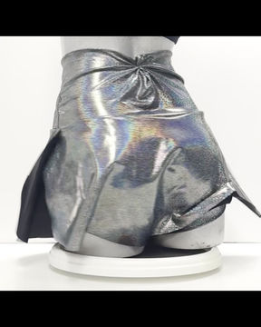 Thumbnail: Holographic Chrome Skort