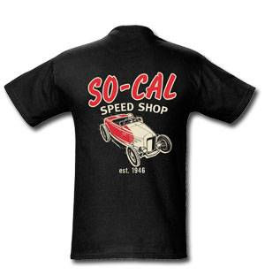 SO-CAL ROADSTER SHIRT IN BLACK