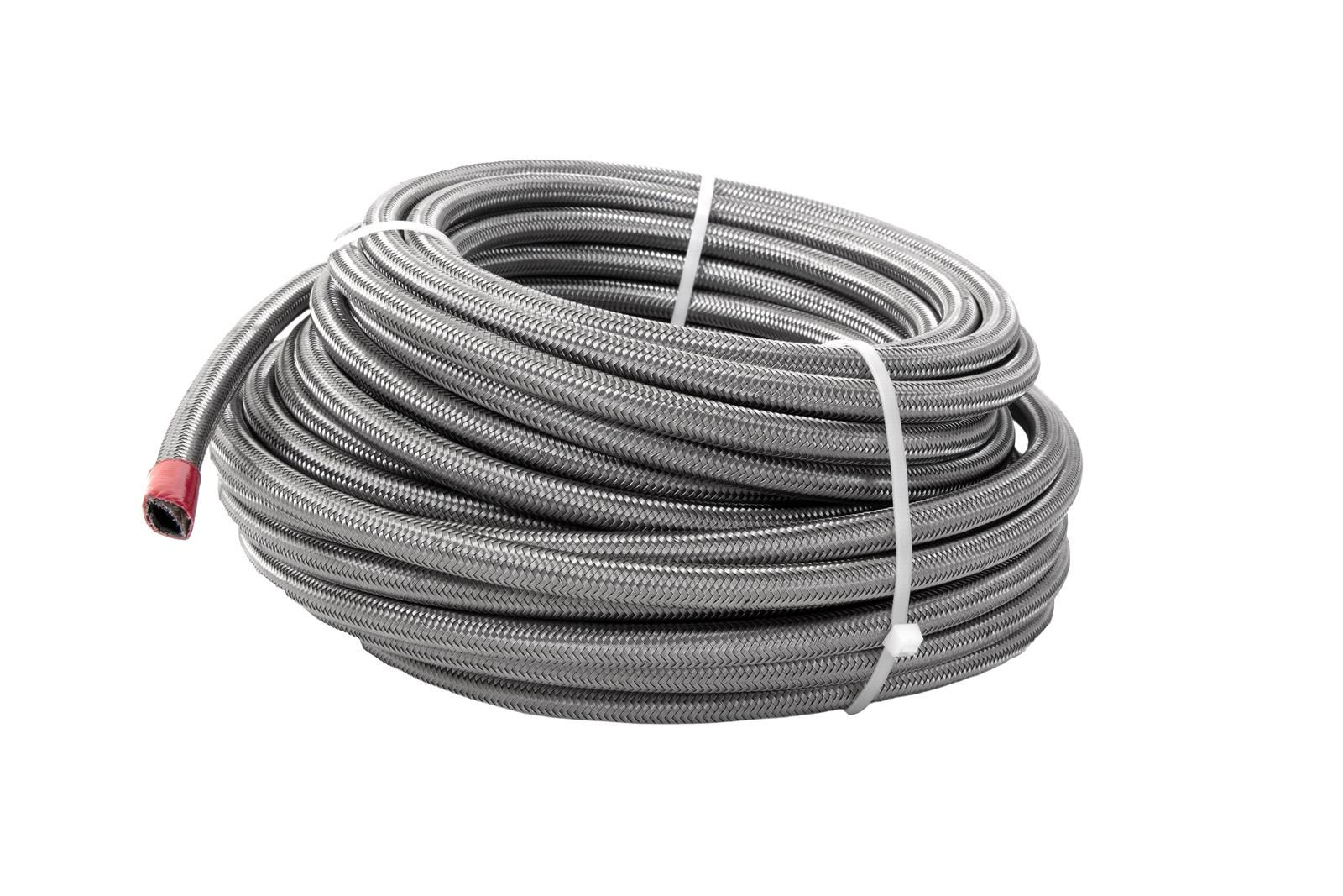 PER FOOT -16 BRAIDED STAINLESS HOSE