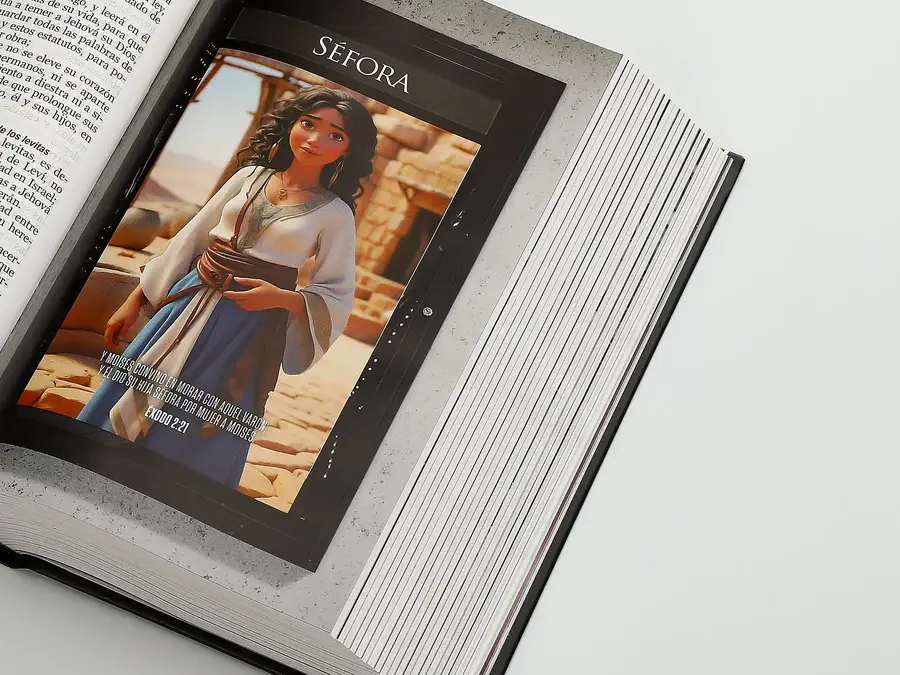 Miniatura: RVR60 Biblia héroes tapa dura letra grande