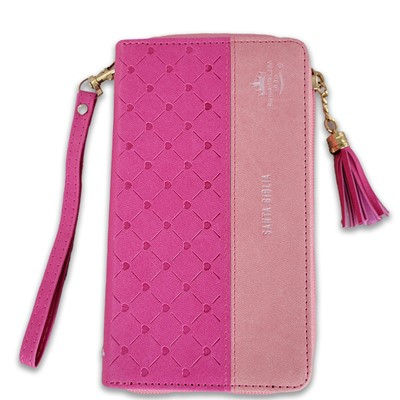 Biblia RVR60 015 chequera horizonte fucsia