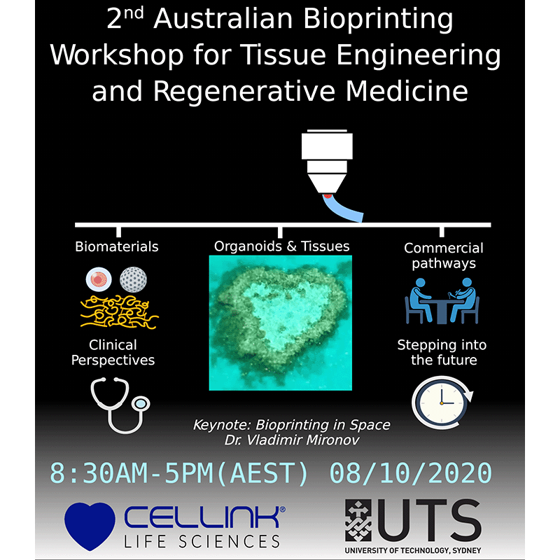 2nd Australian Bioprinting Workshop for Tissue Engineering and Regenerative Medicine