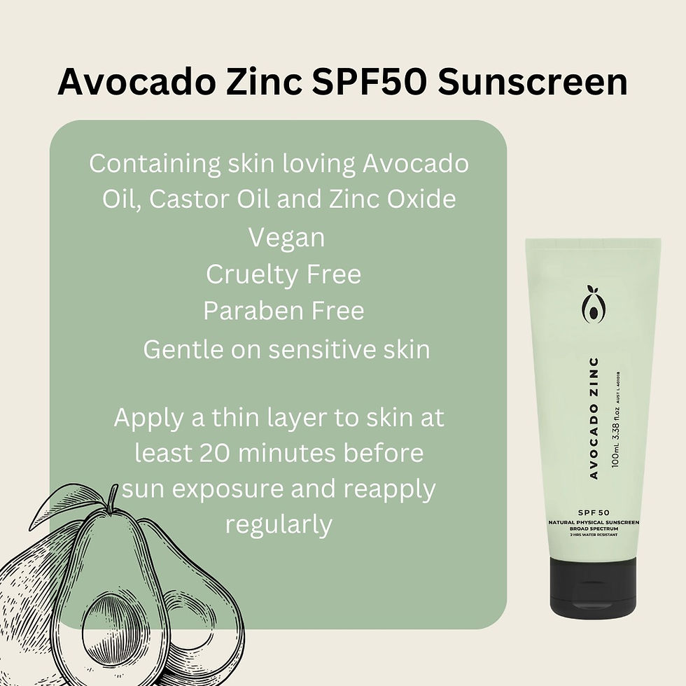 Avocado Zinc SPF 50

