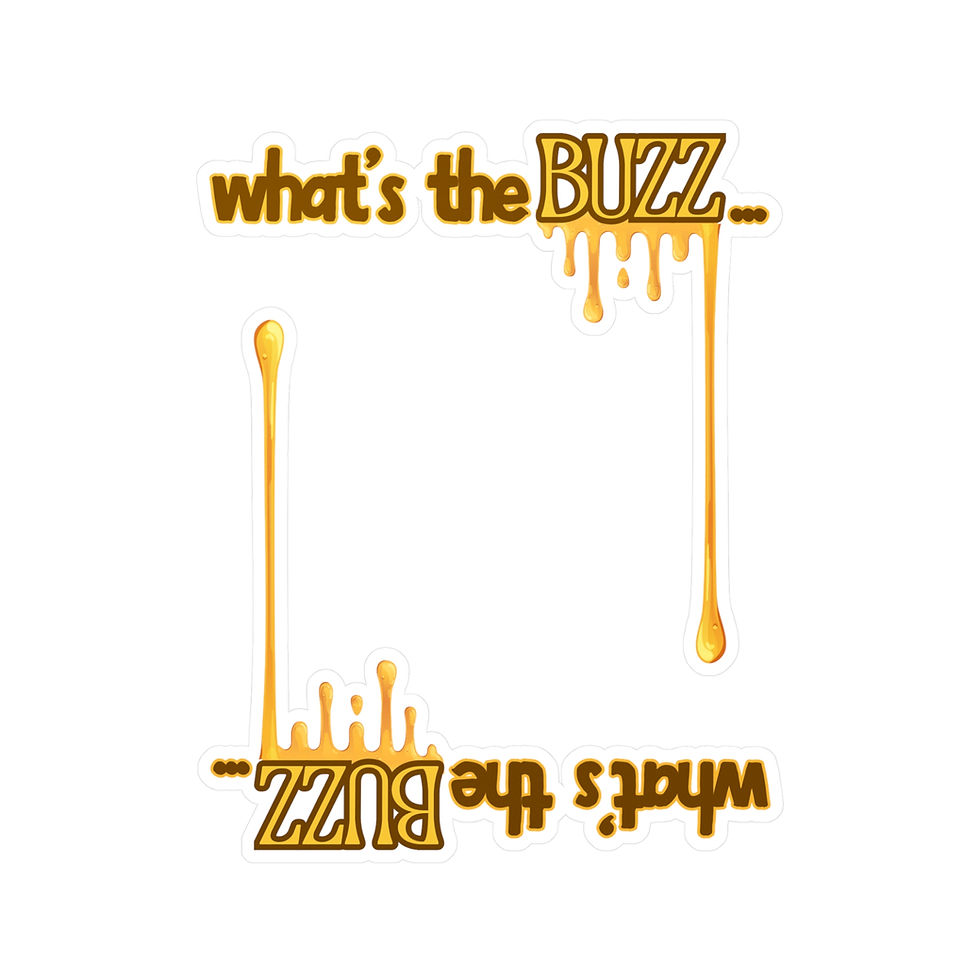 Thumbnail: What's the Buzz - Vinyl Decal