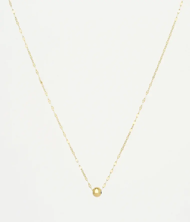 COLLIER DORE VUE DE FACE