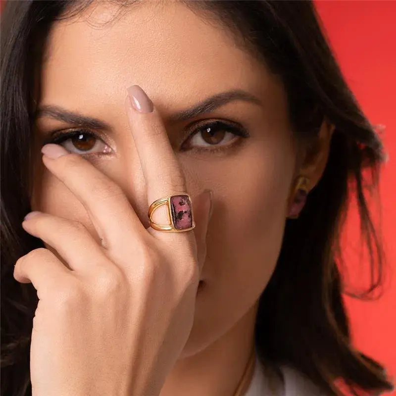 bague pierre naturelle