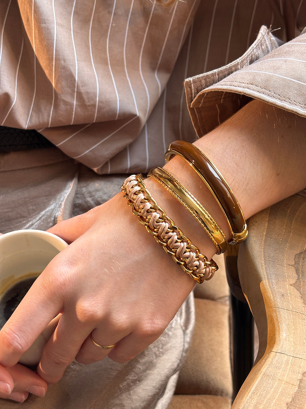 bracelet unique tissé