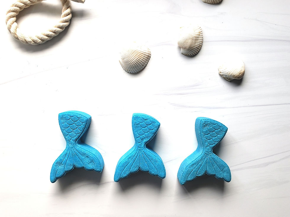 Thumbnail: Mermaid Tail Bath Bombs