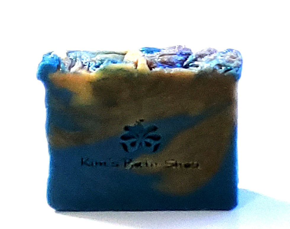 Thumbnail: blue and grey soap