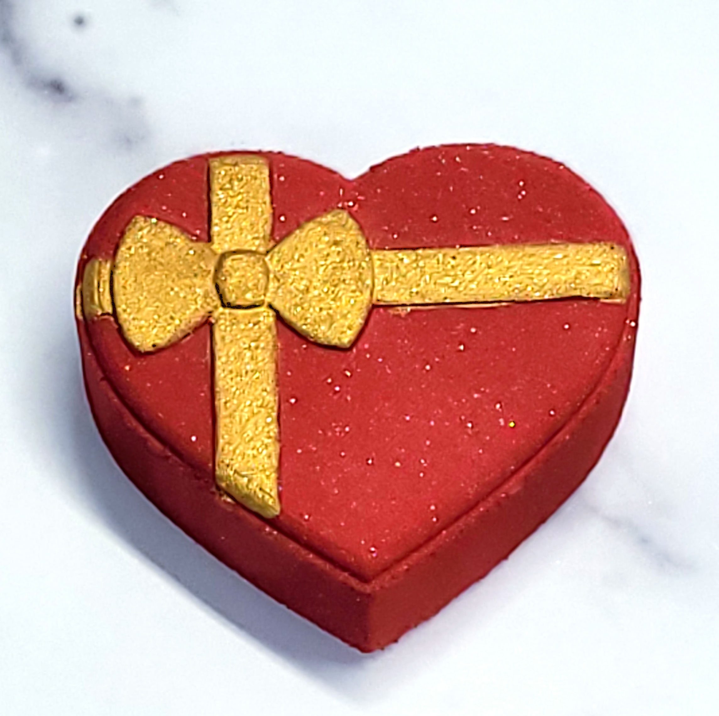 Heart Present Bath Bomb