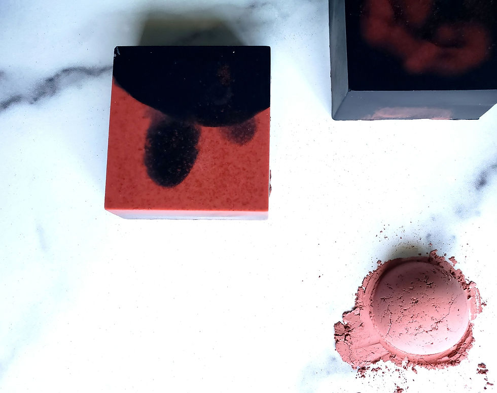 Thumbnail: Rose Clay & Charcoal Goat's Milk Facial Soap