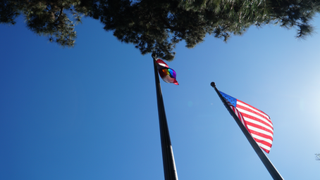 Pomona Pride flag raised at City Hall