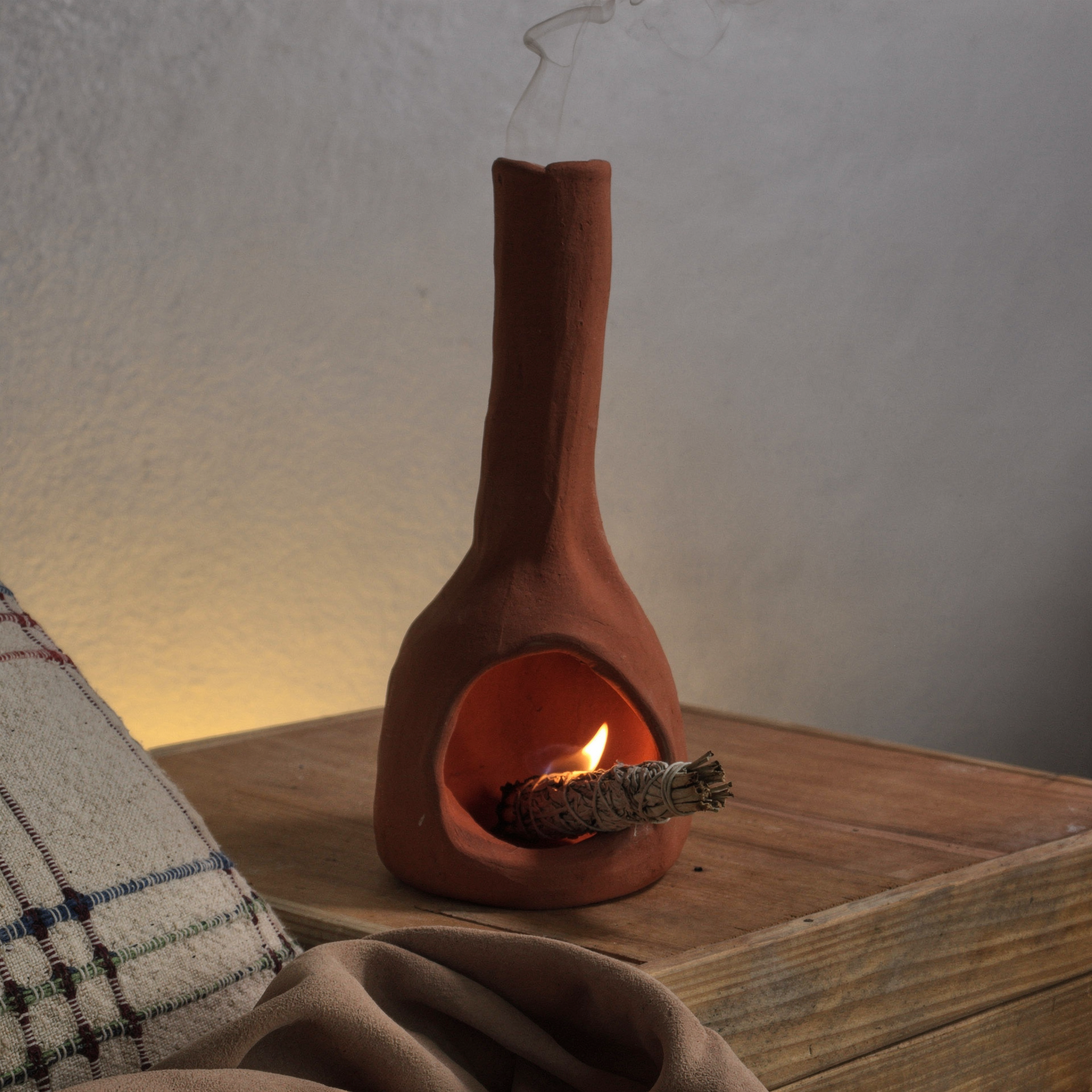 Incense ceramic burner