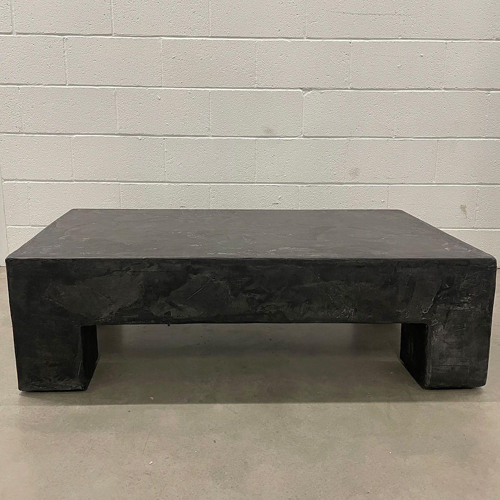 Thumbnail: Coffee table,Black plaster