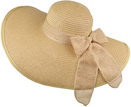 Miniatura: Sombrero Grande Playa Para Mujer Upf 50 Plegable Enrollable