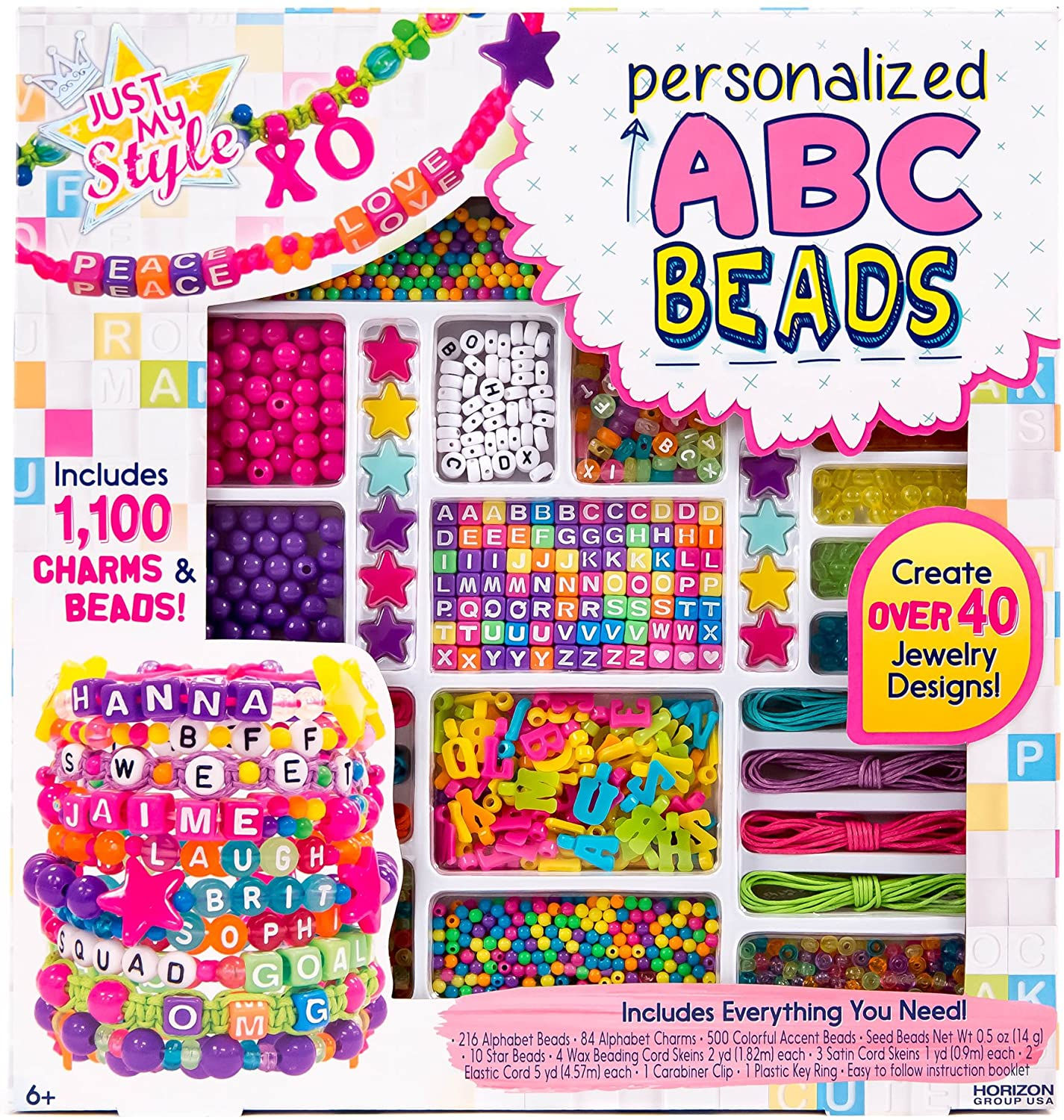 Set Para Hacer Manillas Pulseras Para Niñas + De 40 Diseños