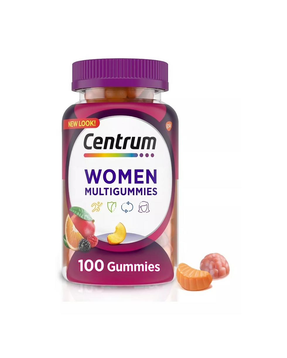 Vitaminas centrum Women Gomas Mujeres x100