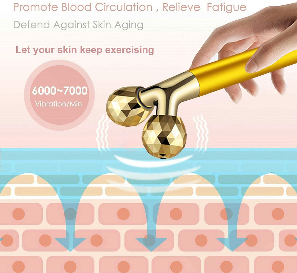 Miniatura: Rodillo Facial Con Vibraciones Energy Beauty Bar
