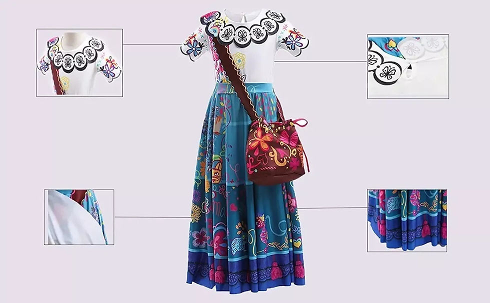 Miniatura: Disfraz Vestido Encanto Maribel Accesorios