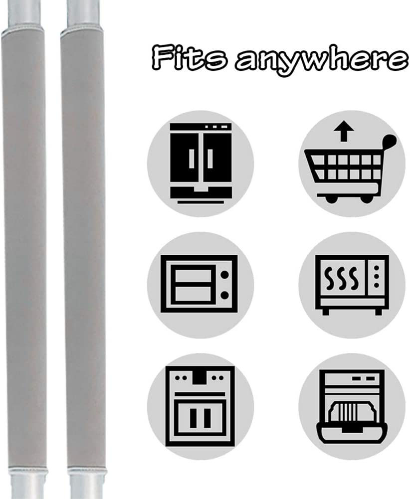 Miniatura: Cubiertas Protector Para Manijas Refrigerador Nevera Gris (cubiertas gris)