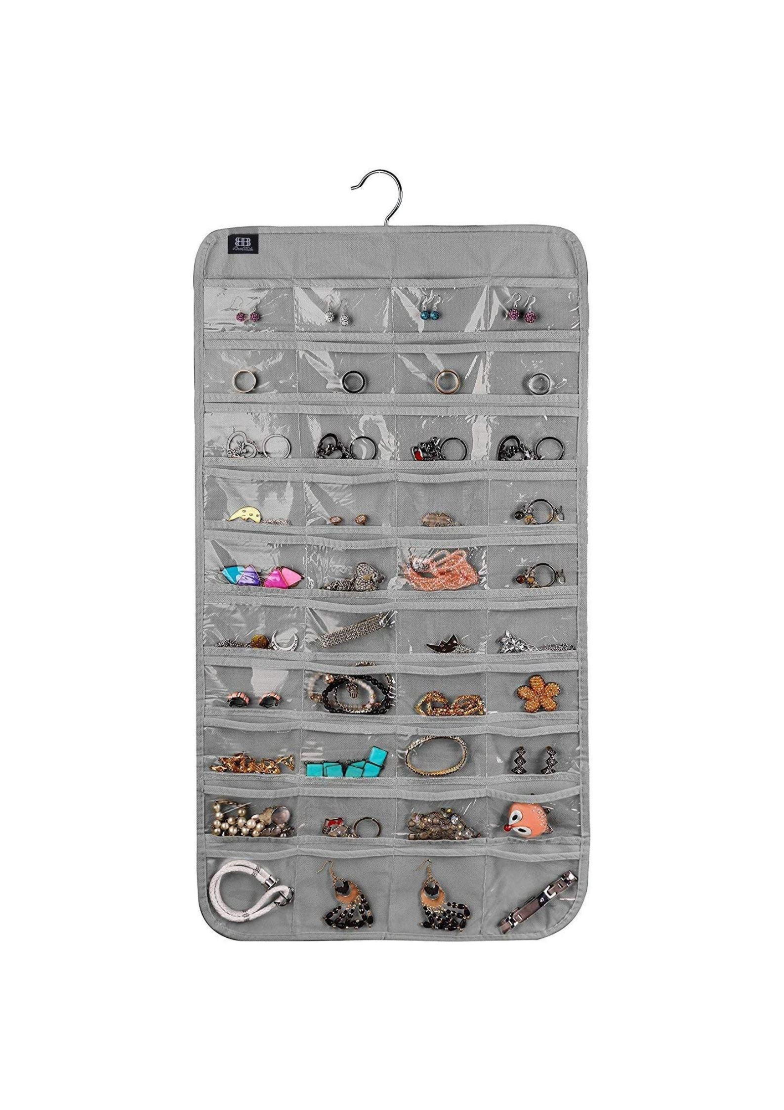 Joyero Organizador Colgante 80 Bolsillos