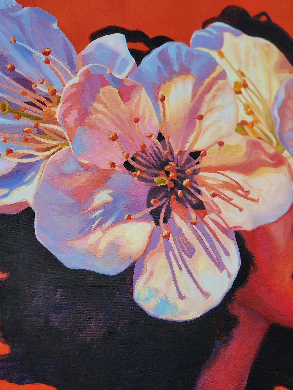 Thumbnail: 'Brave' 30" x 30" Original Painting
