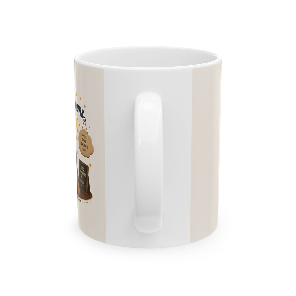 Thumbnail: Chotu's Sweet Dreams Café Mug – Cozy Coffee & Hot Cocoa Cup (11oz/15oz)