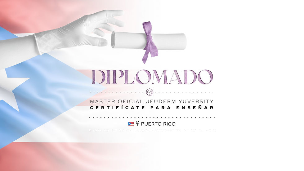 Diplomado Master Formador JeuDerm Yuversity PR