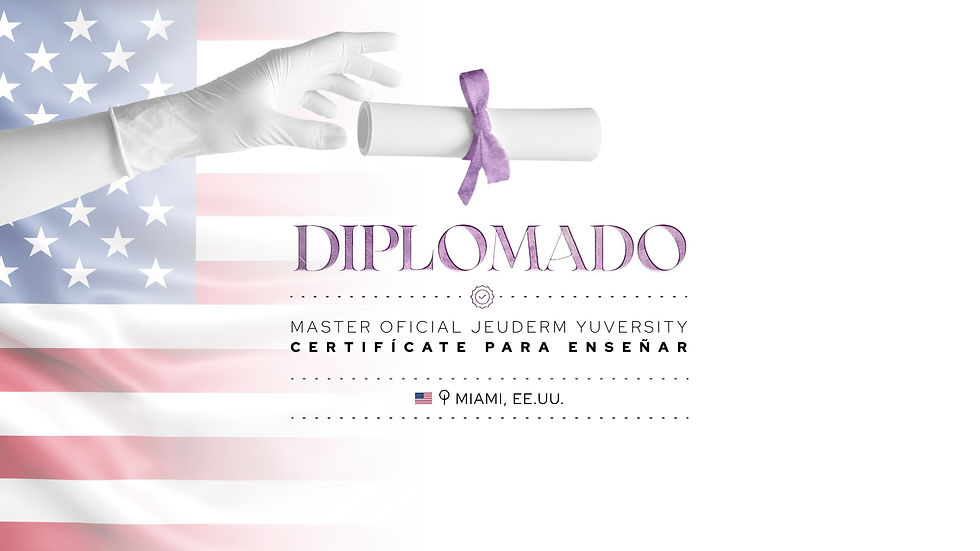 Diplomado Master Formador JeuDerm Yuversity Miami