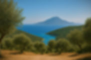 Olivenhaine in der Landschaft von Kolymvari, Kreta – Heimat der berühmten Koroneiki Olive