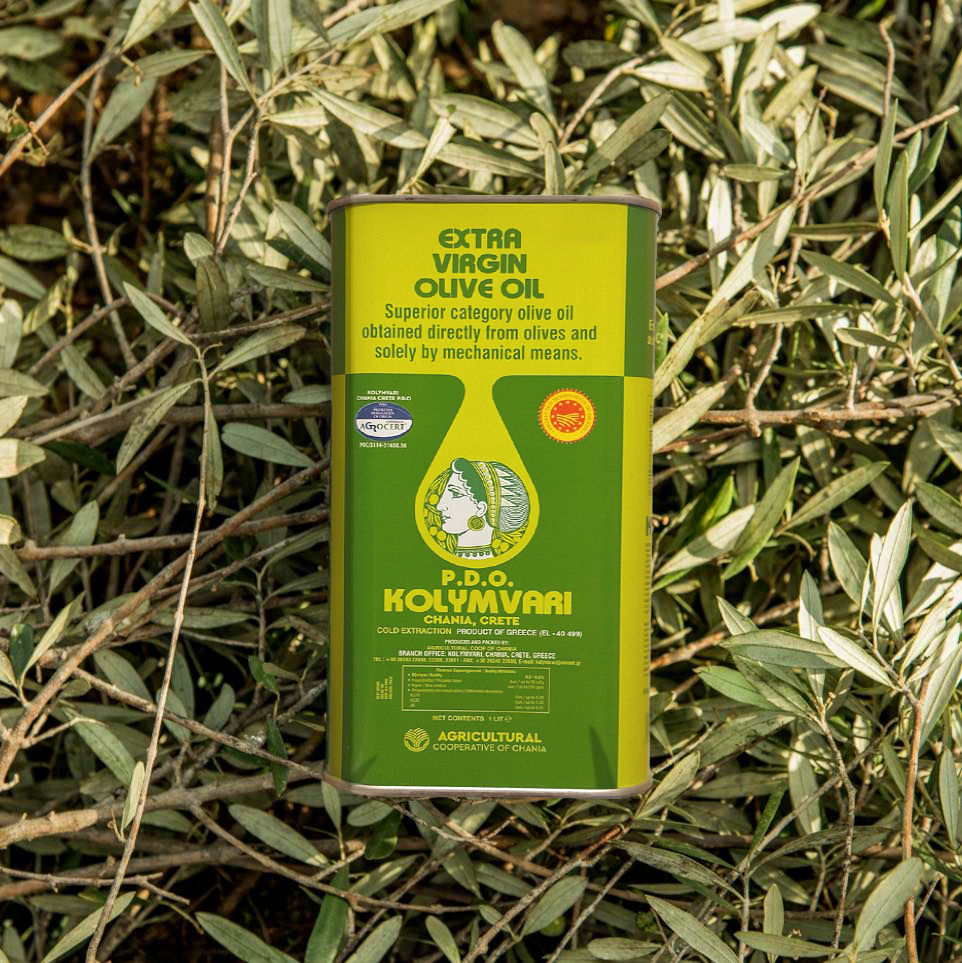 Miniaturbild: Kompakter 1L Mini-Kanister mit Kolymvari Olivenöl – Kaltextraktion für den täglichen Genuss