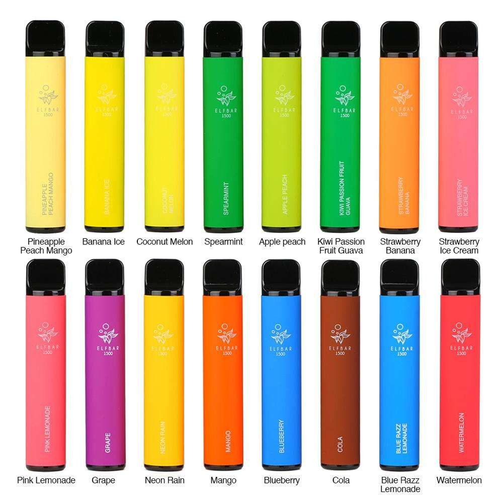 Elf Bar 1500 Disposable Vape Pod Device – 20mg