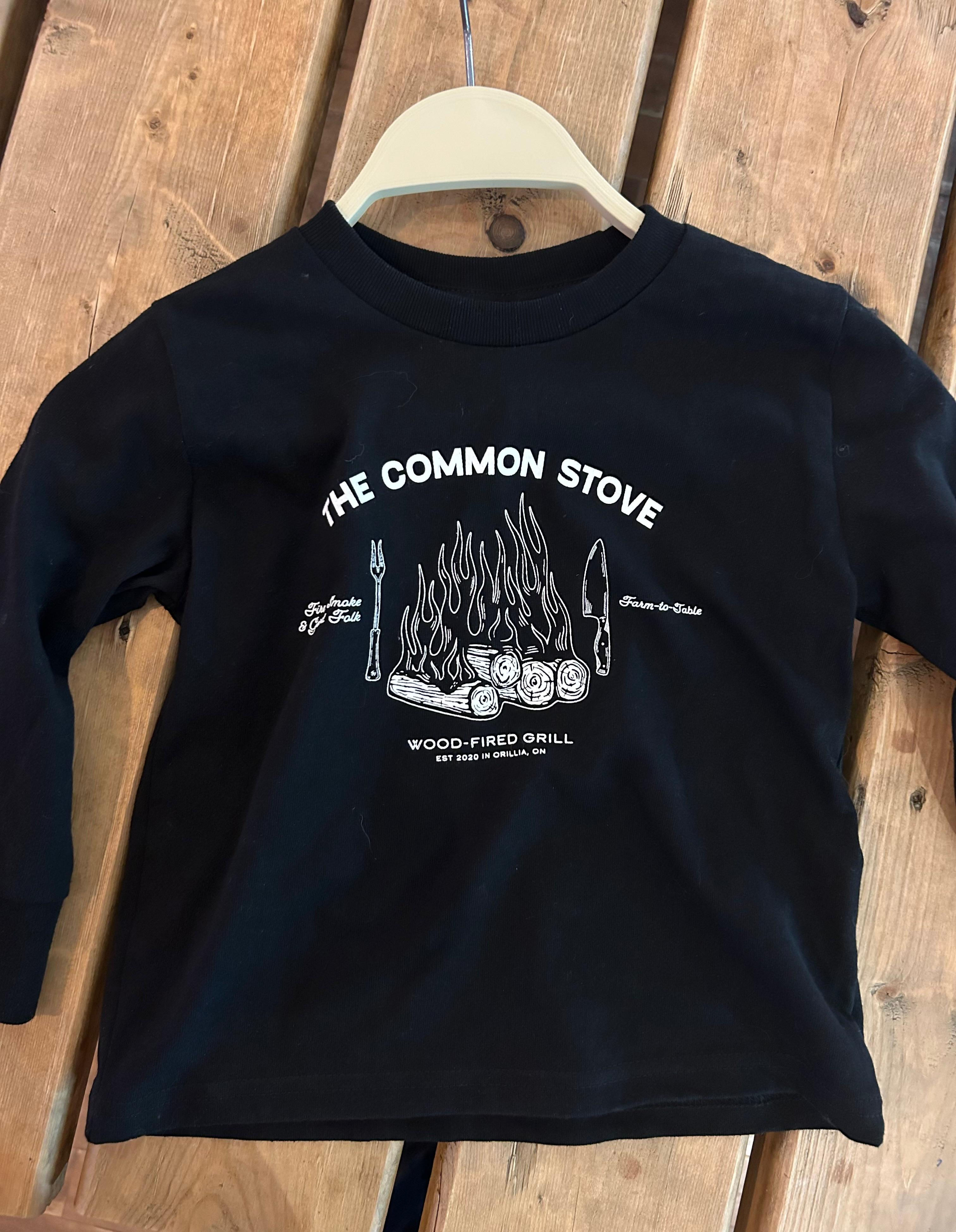Kid's Long Sleeve: The Common Stove