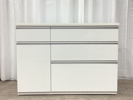 ニトリ　キュリー2 120CT WH   キッチンカウンター