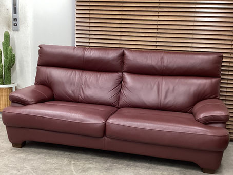 東京インテリア　本革ソファを買取させていただいてます