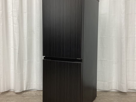 AQUA 2ドア冷凍冷蔵庫　2024年製造　下扉冷凍　黒