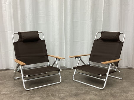 アウトドア用品強化買取中 ハイランダー アルミ製ローチェア