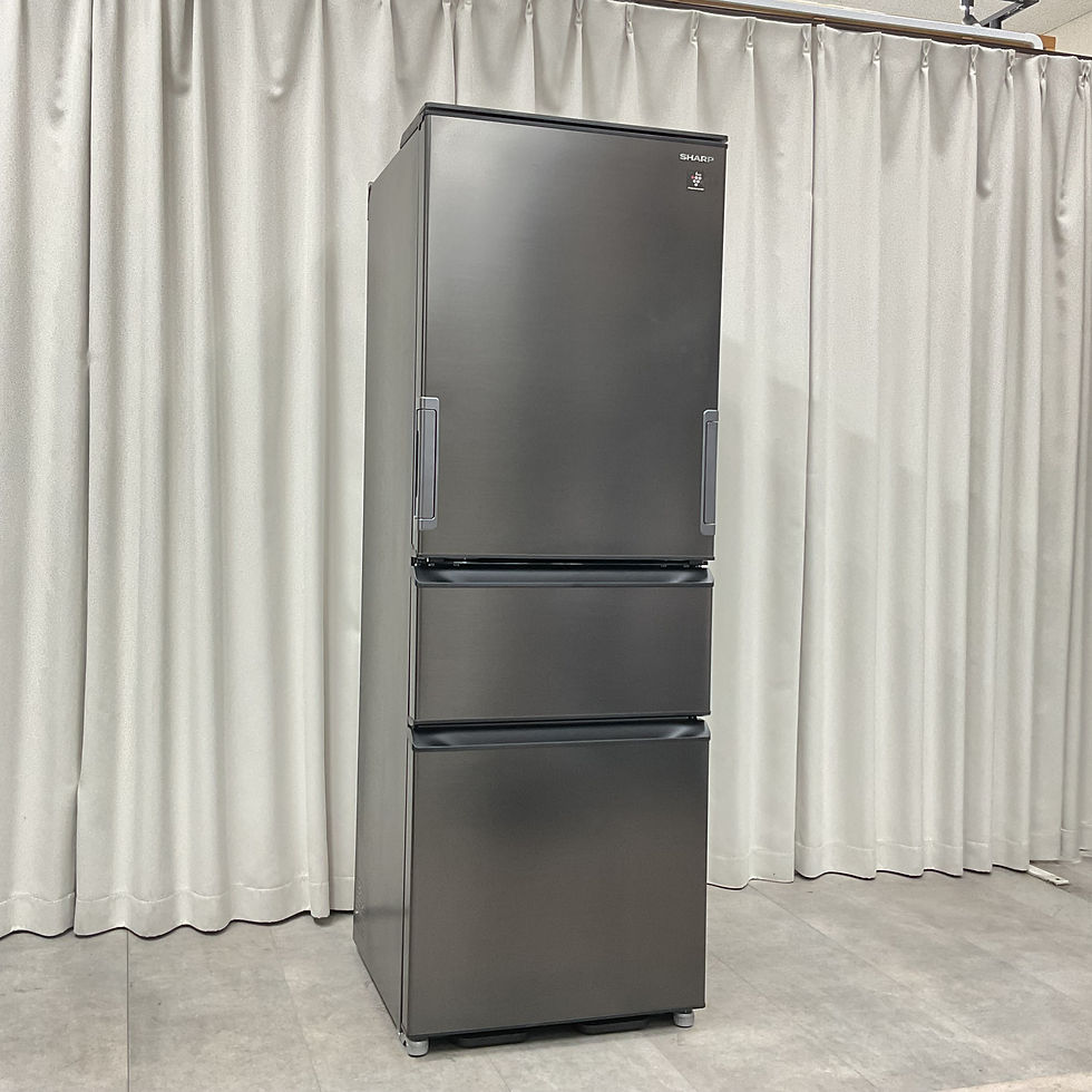 SHARP 2024年製 3ドア冷凍冷蔵庫