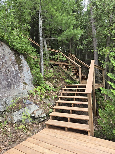 fix dock stairs